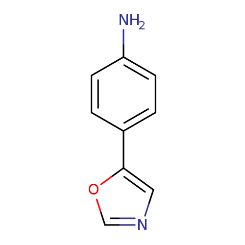 Nc1ccc(cc1)c1ocnc1