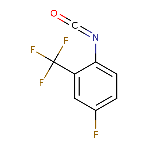 O=C=Nc1ccc(cc1C(F)(F)F)F