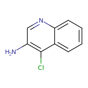 Nc1cnc2c(c1Cl)cccc2
