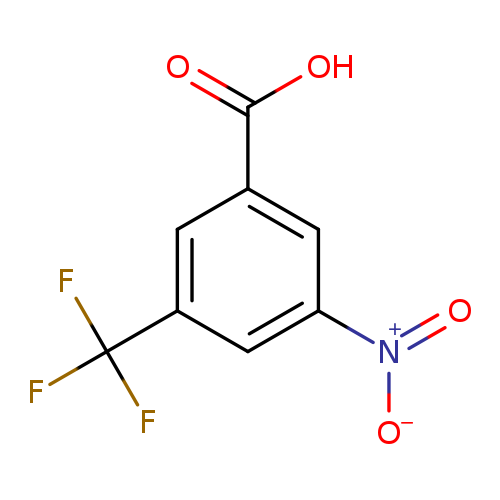 OC(=O)c1cc(cc(c1)C(F)(F)F)[N+](=O)[O-]