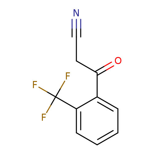 N#CCC(=O)c1ccccc1C(F)(F)F