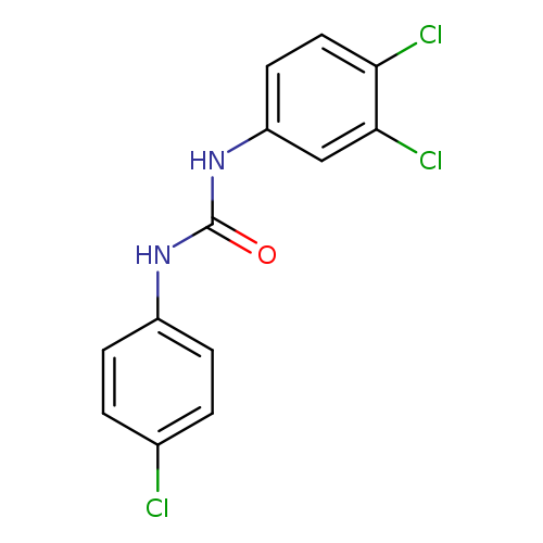 O=C(Nc1ccc(c(c1)Cl)Cl)Nc1ccc(cc1)Cl