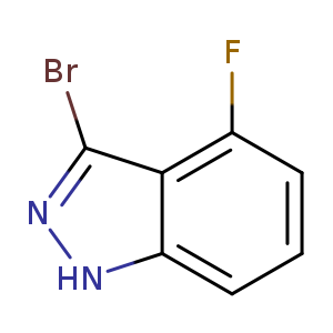 Fc1cccc2c1c(Br)n[nH]2