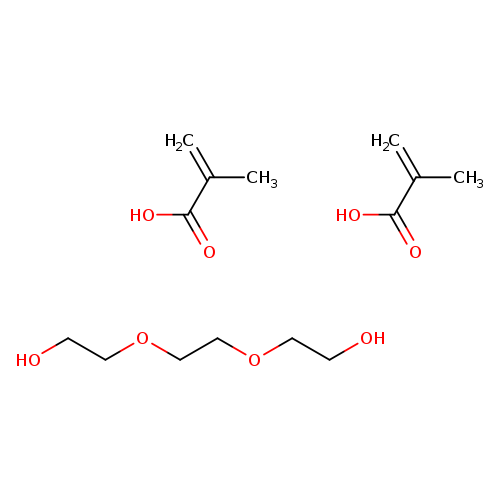 CC(=C)C(=O)O.CC(=C)C(=O)O.OCCOCCOCCO