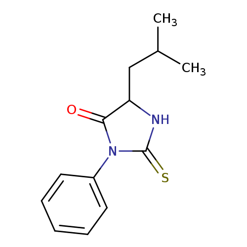 CC(CC1NC(=S)N(C1=O)c1ccccc1)C
