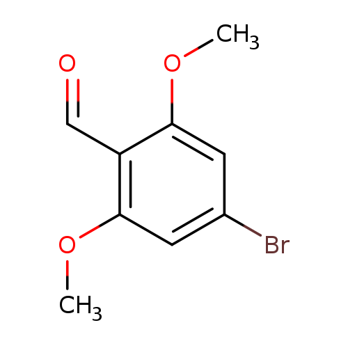COc1cc(Br)cc(c1C=O)OC