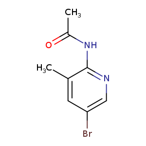 CC(=O)Nc1ncc(cc1C)Br