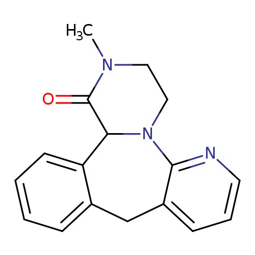 O=C1N(C)CCN2C1c1ccccc1Cc1c2nccc1
