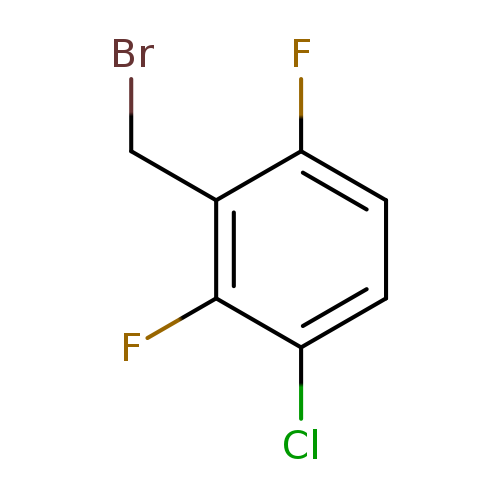 BrCc1c(F)ccc(c1F)Cl