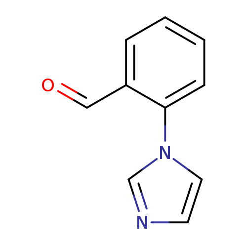 O=Cc1ccccc1n1cncc1