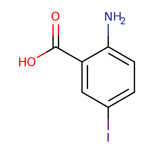 Ic1ccc(c(c1)C(=O)O)N