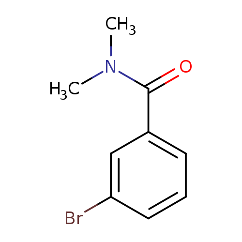 Brc1cccc(c1)C(=O)N(C)C