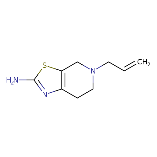 C=CCN1CCc2c(C1)sc(n2)N