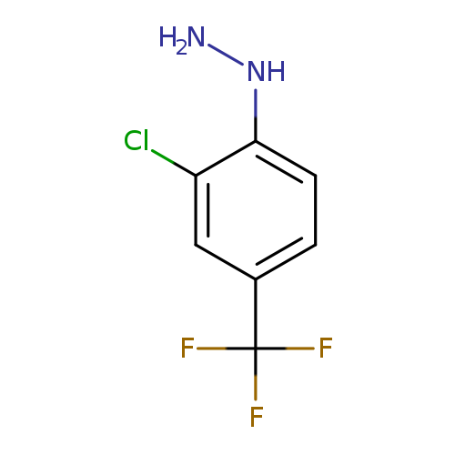 NNc1ccc(cc1Cl)C(F)(F)F