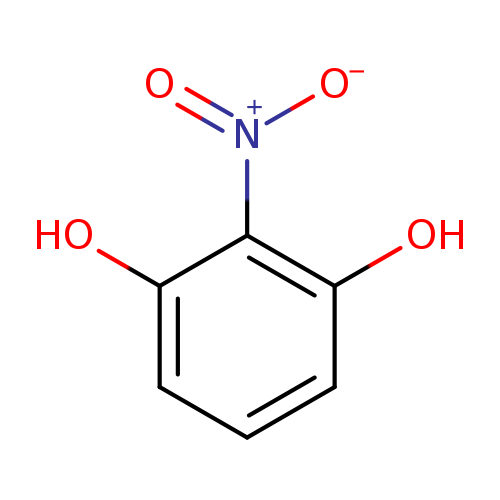 [O-][N+](=O)c1c(O)cccc1O