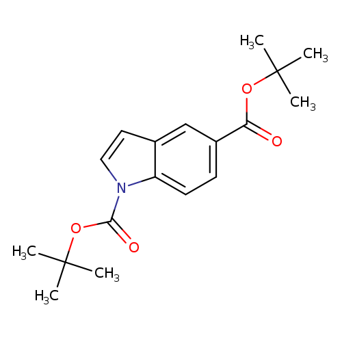 O=C(c1ccc2c(c1)ccn2C(=O)OC(C)(C)C)OC(C)(C)C