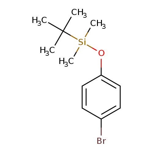 CC([Si](Oc1ccc(cc1)Br)(C)C)(C)C