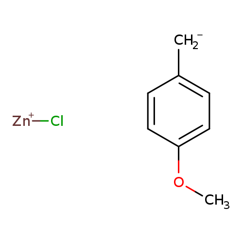 COc1ccc(cc1)[CH2-].[Zn+]Cl