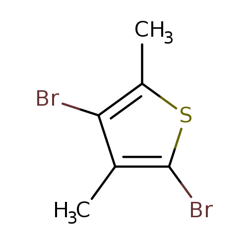 Brc1sc(c(c1C)Br)C