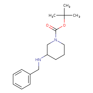 O=C(N1CCCC(C1)NCc1ccccc1)OC(C)(C)C