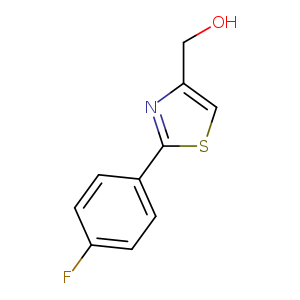OCc1csc(n1)c1ccc(cc1)F