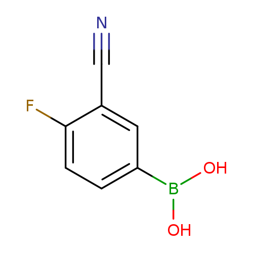 N#Cc1cc(ccc1F)B(O)O