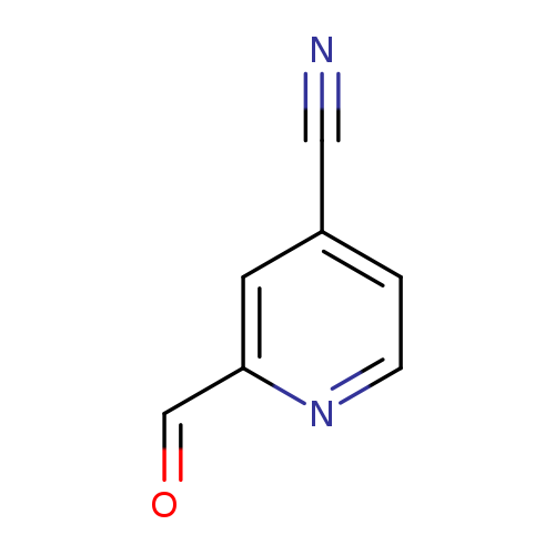 O=Cc1nccc(c1)C#N