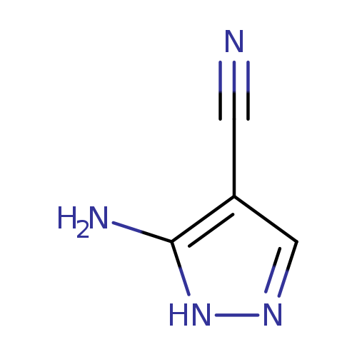 Nc1c(cn[nH]1)C#N