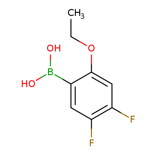 CCOc1cc(F)c(cc1B(O)O)F