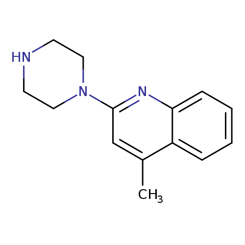 Cc1cc(nc2c1cccc2)N1CCNCC1