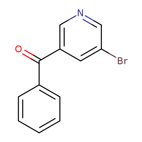 Brc1cncc(c1)C(=O)c1ccccc1