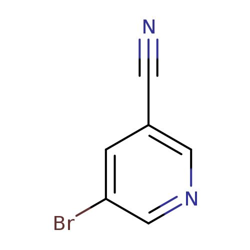 Brc1cc(cnc1)C#N