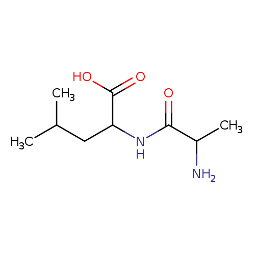 CC(CC(C(=O)O)NC(=O)C(N)C)C