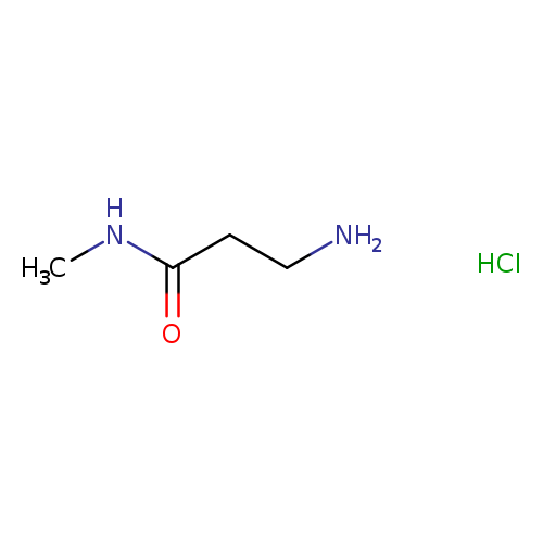 CNC(=O)CCN.Cl