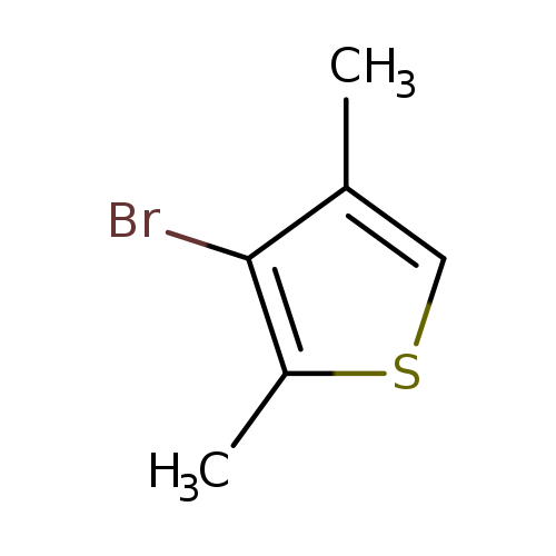Brc1c(C)csc1C