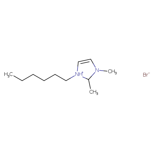 CCCCCC[NH+]1C=CN(C1C)C.[Br-]