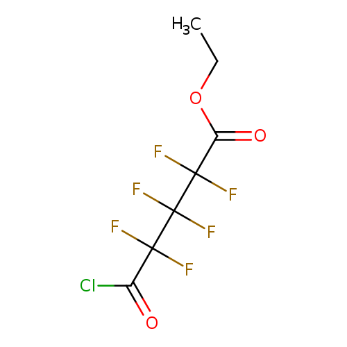 CCOC(=O)C(C(C(C(=O)Cl)(F)F)(F)F)(F)F