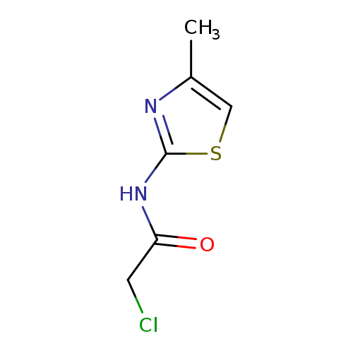 Cc1csc(n1)NC(=O)CCl