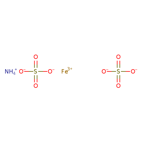 [O-]S(=O)(=O)[O-].[O-]S(=O)(=O)[O-].[Fe+3].[NH4+]