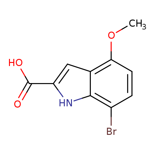 COc1ccc(c2c1cc([nH]2)C(=O)O)Br