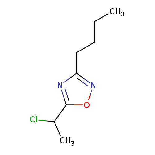 CCCCc1noc(n1)C(Cl)C