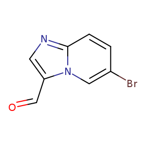 O=Cc1cnc2n1cc(Br)cc2
