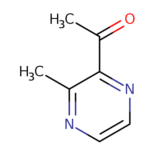 CC(=O)c1nccnc1C