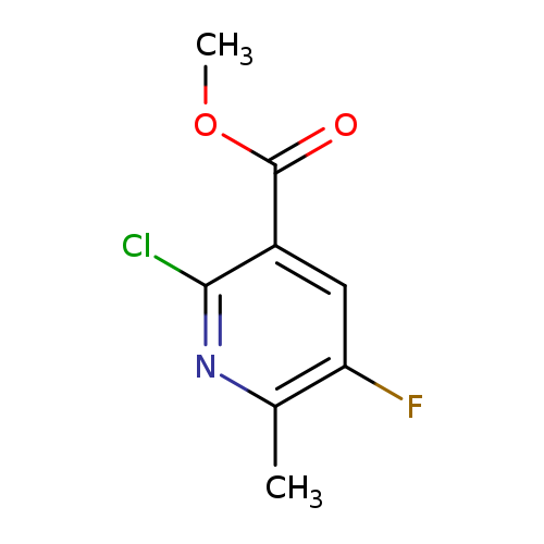 COC(=O)c1cc(F)c(nc1Cl)C