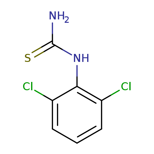 NC(=S)Nc1c(Cl)cccc1Cl