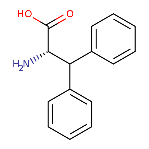 N[C@@H](C(c1ccccc1)c1ccccc1)C(=O)O
