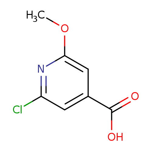 COc1nc(Cl)cc(c1)C(=O)O