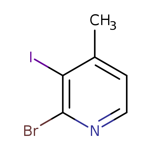 Cc1ccnc(c1I)Br