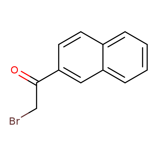 BrCC(=O)c1ccc2c(c1)cccc2