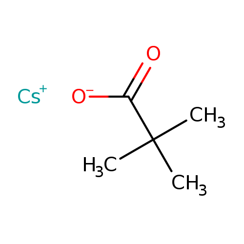 [O-]C(=O)C(C)(C)C.[Cs+]
